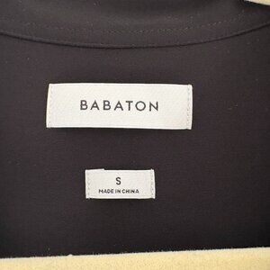 Aritizia Babaton Abbey Black Faux Wrap Dress